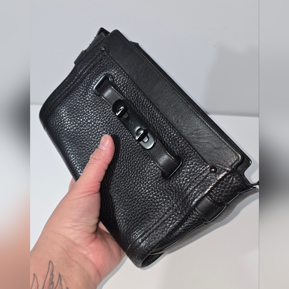 Black Coach Crossbody/Wristlet Bag - Picture 2 of 5